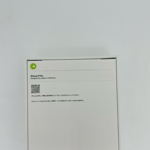 J iPhone 17 Pro 1TB SIMt[ Vo[ {  Ɠd/AV 