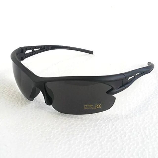 スポーツスタイル サングラス 黒 490円SALE☆人気スポーツサングラス UV400 黒 | 男性