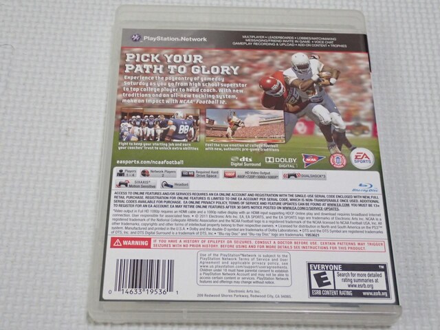 PS3NCAA FOOTBALL 12 CO kĔŁtE\tgt  Q[{/\tg 