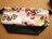 ハンドメイド レトロ柄お弁当 巾着
