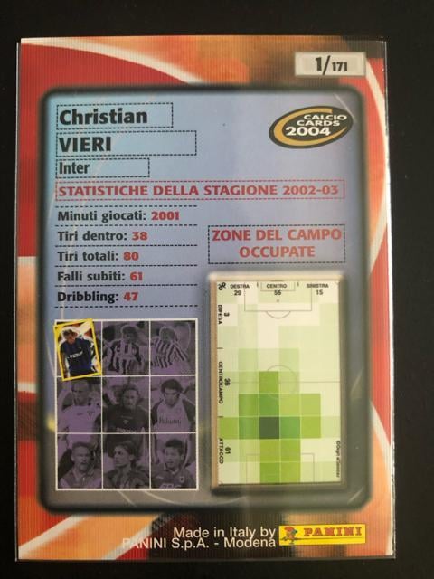 QOOScalcio PANINI/NO-PEinterENX`ErG  g[fBOJ[h 
