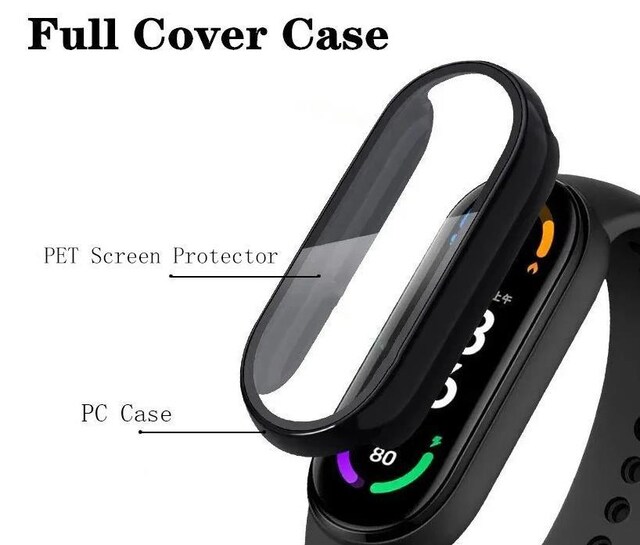 yQZbgz Xiaomi Smart Band 8 Jo[ tB̌^ P[X  Ɠd/AV 