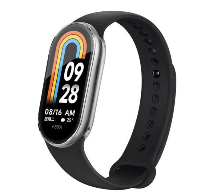 yQZbgz Xiaomi Smart Band 8 Jo[ tB̌^ P[X  Ɠd/AV 