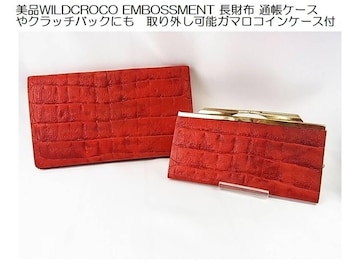 ɔWILDCROCO EMBOSSMENT z ʒP[XNb`obNɂ @O\K}RCP[Xt