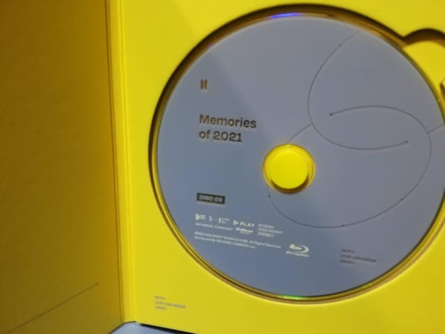 BTS Memories of 2021@7g@؍Ճu[C  ^gObY 