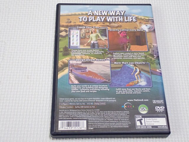 PS2The SIMS 2 GREATEST HITS CO kĔ  Q[{/\tg 