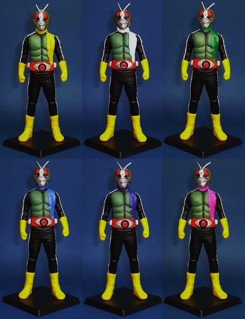 ＨＧ仮面ライダー　Part１〜Part６セットで！ BANDAI HG仮面ライダー NEW EDITION vol.1&2&3 全12種フルセット