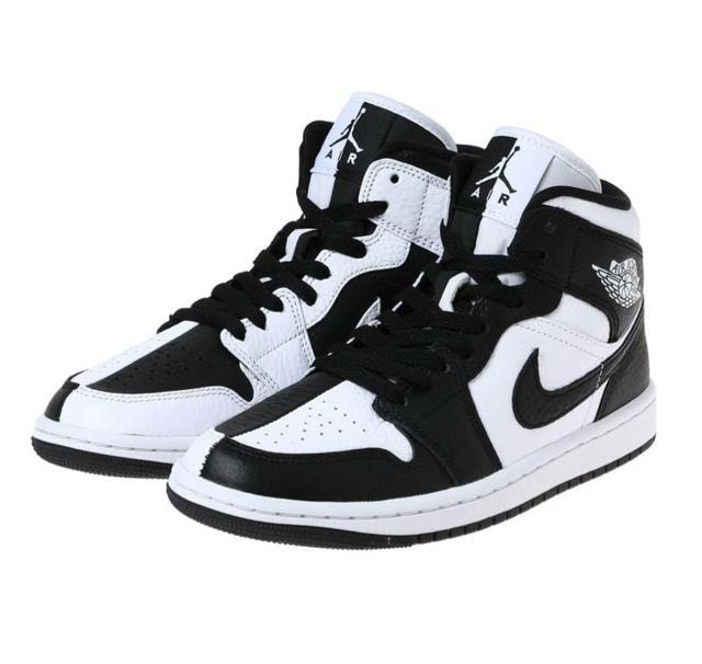 NIKE WMNS AIR JORDAN 1 MID SE Homage 28.5cm iCL EBY GA W[_   uh 