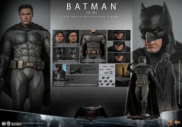 zbggCY MMS731wobg} vs X[p[} WXeBX̒axi2.0) ʏ1/6 Batman 2.0