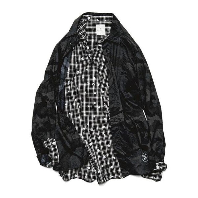 Vi uniform experiment DOUBLE LAYERD SHIRT 1  `FbN C[h Vc   uh 