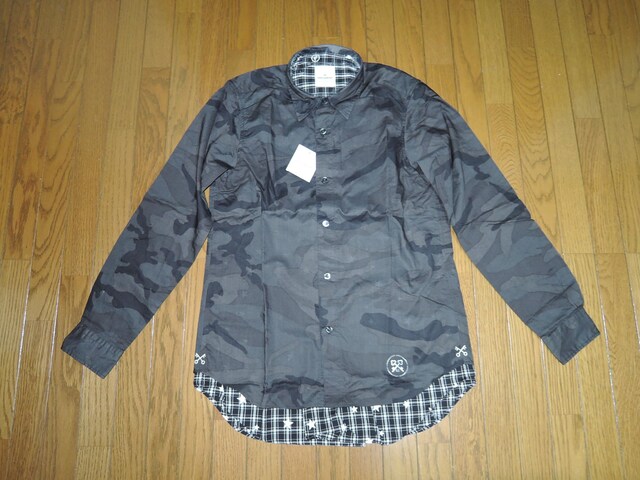 Vi uniform experiment DOUBLE LAYERD SHIRT 1  `FbN C[h Vc  uh 
