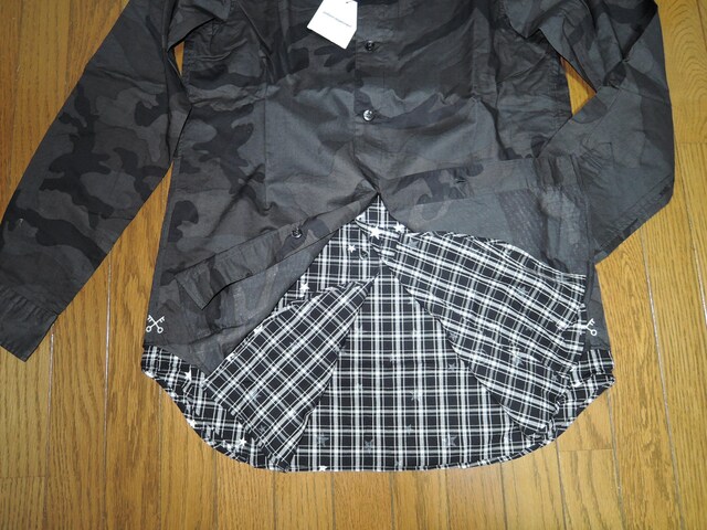 Vi uniform experiment DOUBLE LAYERD SHIRT 1  `FbN C[h Vc  uh 