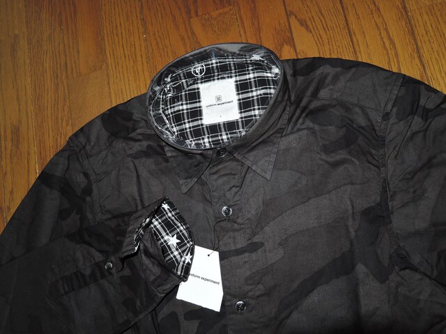 Vi uniform experiment DOUBLE LAYERD SHIRT 1  `FbN C[h Vc  uh 