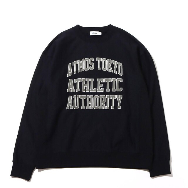 Vi ATMOS AgX JbW XEFbg L  N[lbN COLLEGE LOGO SWEAT CREWNECK   uh 