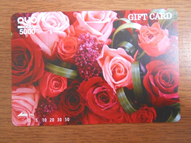 NI J[h QUO CARD 5,000~   `Pbg/ 