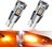 T10 LED アンバー 爆光 12V ポジションランプ