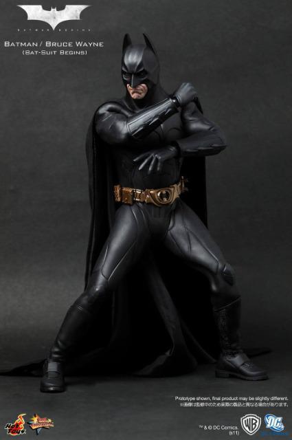 1/6 フィギュア ブルース・ウェイン ホットトイズ系 ムービー・マスターピース】『バットマン ビギンズ』1／6
