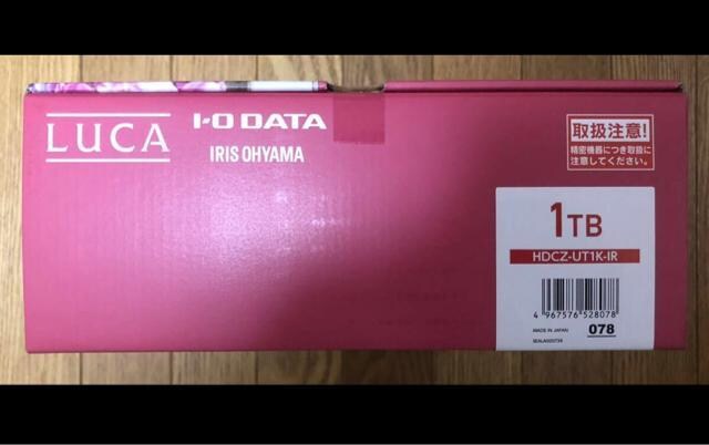 ViJ@ n[hfBXN Ot 4K^Ή 1TB HDCZ-UT1K-IR HDD 