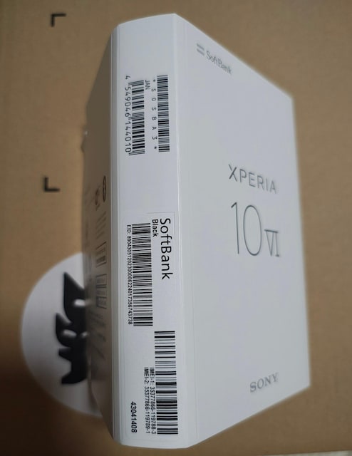 Xperia 10VI ubN SIMt[  SONYGNXyAgpi  Ɠd/AV 