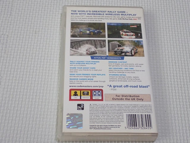 PSPcolin mcrae rally 2005 plus CO EU  Q[{/\tg 