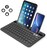 Bluetooth キーボード 2台同時接続可能 充電式 ポータブル