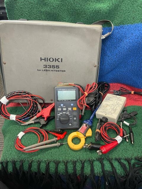 HIOKI ud@ Ior LEAK HiTESTER [NnCeX^ 3355 P[Xt@ғi ud@   /oCN