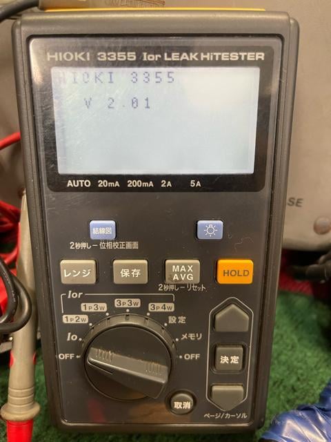 HIOKI ud@ Ior LEAK HiTESTER [NnCeX^ 3355 P[Xt@ғi ud@   /oCN
