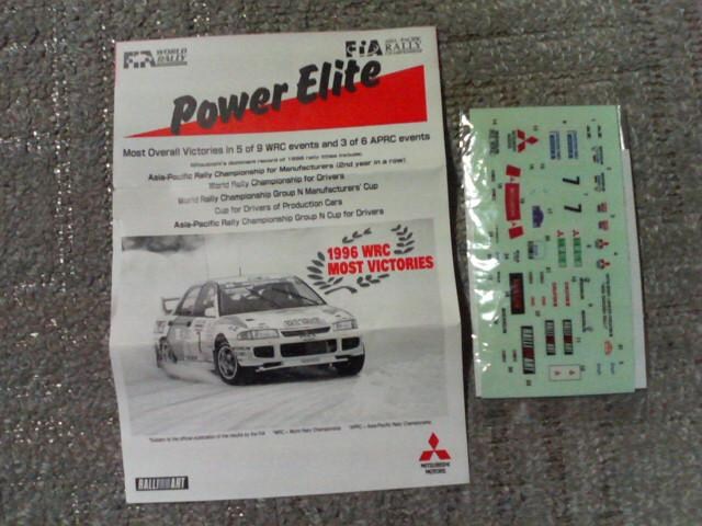 OH GebN 1/43 WRC 1000΃[ T[G{3#7 '96 }Ll {  zr[ 