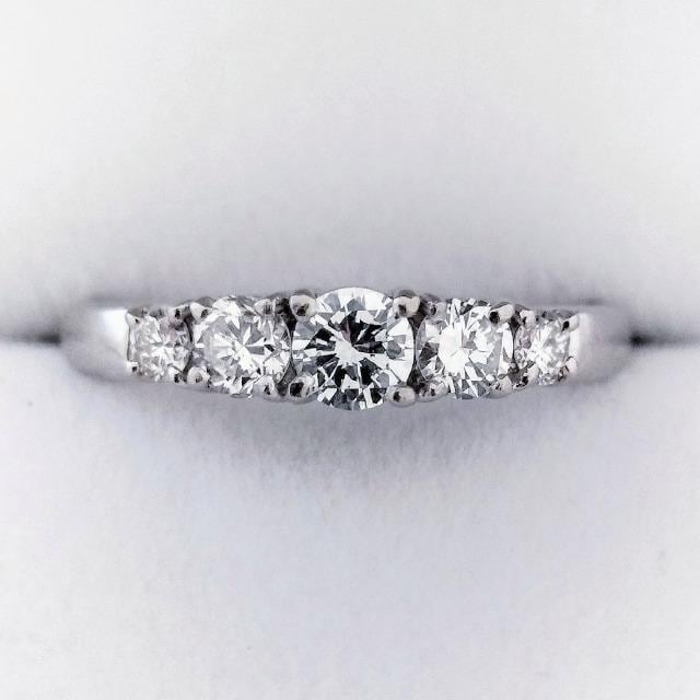 _Ch ꕶ G^jeB O Pt900 0.50ct 3.5g   ANZT[/v 
