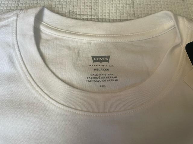 Vi@Levi's RELAXED FIT TVc Y@[oCX@{TCY XL 175`185cm 180~