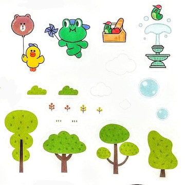 C X^v V[@C tY@LINE STAMP FRIENDS@QZbg(䎆t)@X}C[~@