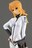 宇宙戦艦ヤマト 松本零士 メガハウス ヤマトクルー 森雪 LIMITED MODEL フィギュア(白黒服)
