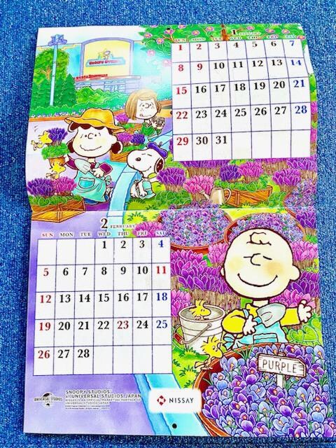  USJ jo[TX^WIWp uSNOOPY Calendar 2023v Xk[s[ Ǌ|J_[  Aj/R~bN/LN^[ 