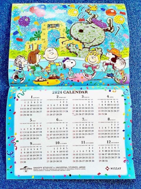  USJ jo[TX^WIWp uSNOOPY Calendar 2023v Xk[s[ Ǌ|J_[  Aj/R~bN/LN^[ 