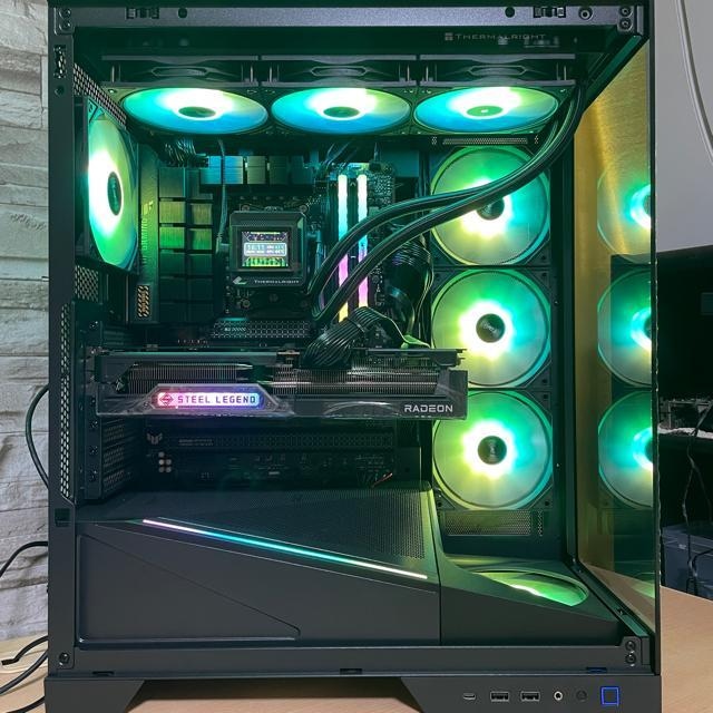 yViQ[~OPCzRyzen7 9800X3D RX9070XT SSD1TB 32GB 850W  PC{/Ӌ@ 