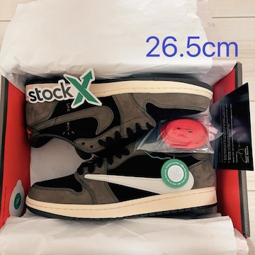 TRAVIS SCOTT~AIR JORDAN1LOW OG "MOCHA"26.5cm 
