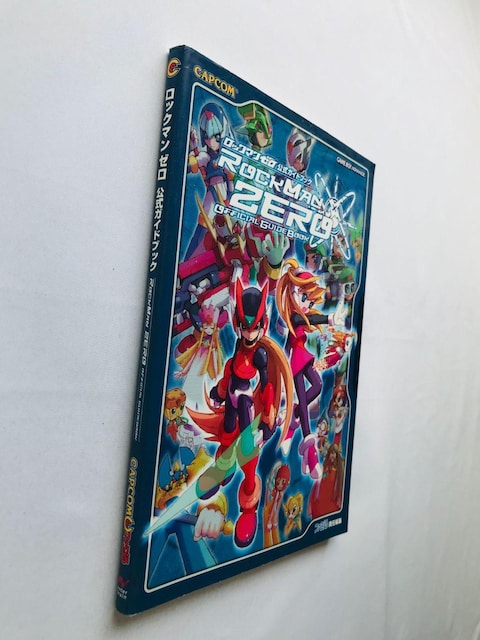 bN}@[@KChubN@U{@ Rock Mega Man Zero Official Guide Book  Q[{/\tg 