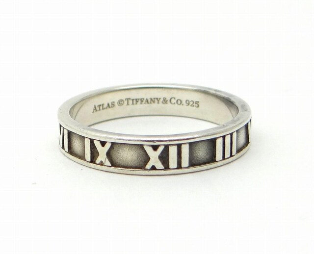 TIFFANY&CO. eBt@j[ AgX O w SV925 #18.5USEDyz   uh 