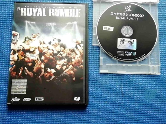 DVD WWE Cu 2007 Royal Rumble   CD/DVD/rfI 