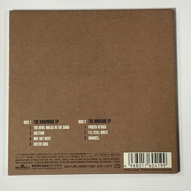 THE COOPER TEMPLE CLAUSE / THE HARDWARE EP+THE WARFARE EP  CD/DVD/rfI 