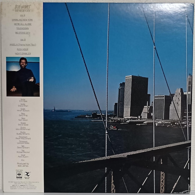 LP(25AP-1869){uEWF[X(Bob James)/~X^[Ej[[N(Mr. New York)070723  CD/DVD/rfI 