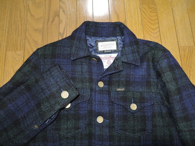 NEIGHBORHOOD ~ Harris Tweed `FbN ȃE[WPbg S Όn lCo[tbh nXcC[h  uh 