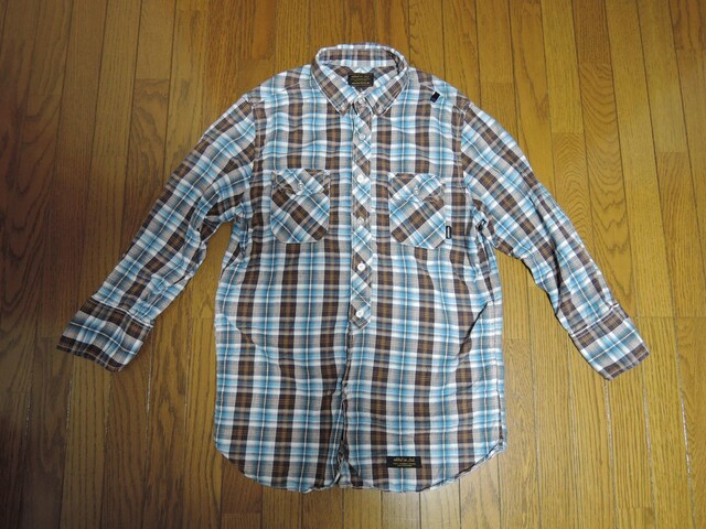 NEIGHBORHOOD lCo[tbh V `FbNVc M Vc  ESTABLISH.CHECK SHIRT   uh 