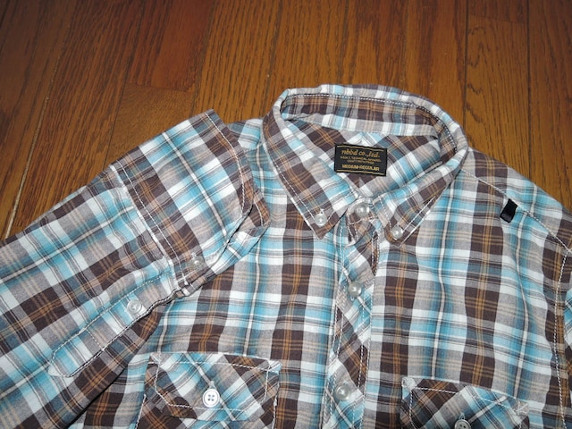 NEIGHBORHOOD lCo[tbh V `FbNVc M Vc  ESTABLISH.CHECK SHIRT  uh 