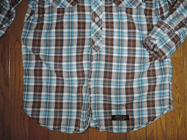 NEIGHBORHOOD lCo[tbh V `FbNVc M Vc  ESTABLISH.CHECK SHIRT  uh 