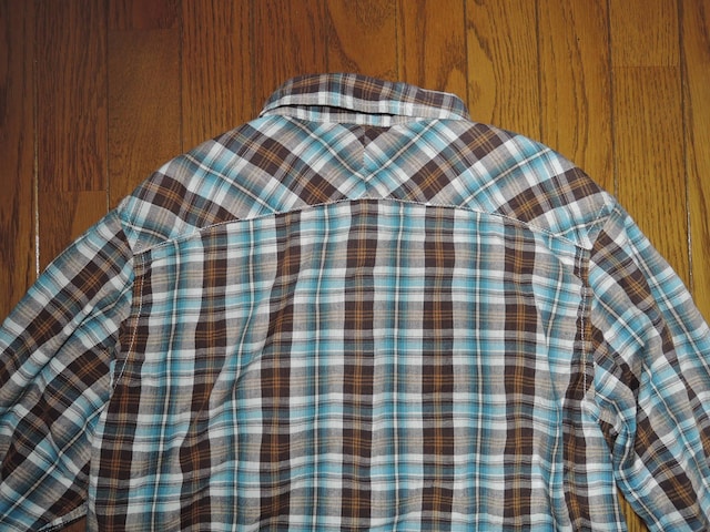 NEIGHBORHOOD lCo[tbh V `FbNVc M Vc  ESTABLISH.CHECK SHIRT  uh 