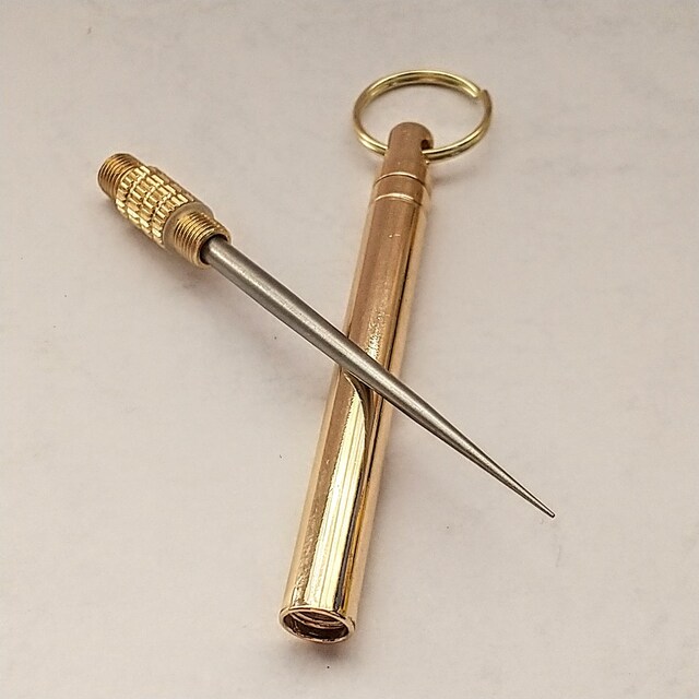 toothpick@titanium@metal@Stick KeyHolder@silicon lock@  jt@bV 