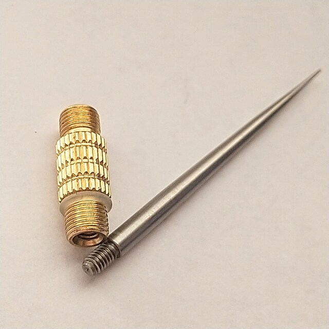 toothpick@titanium@metal@Stick KeyHolder@silicon lock@  jt@bV 