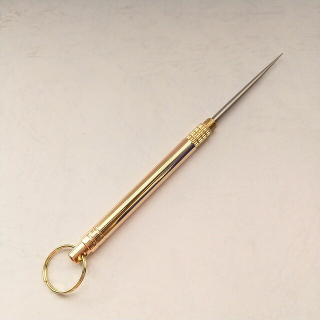 toothpick@titanium@metal@Stick KeyHolder@silicon lock@  jt@bV 
