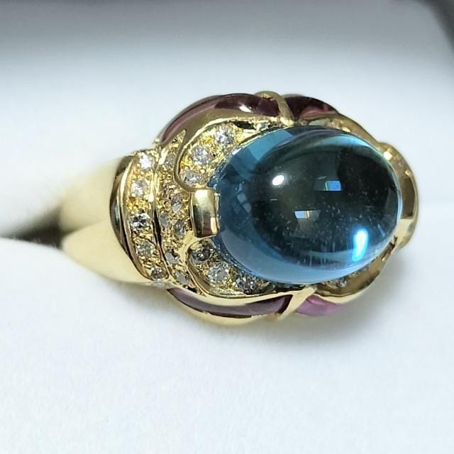 _Ch~u[gp[Y~sNg} O K18YG 5.41ct 0.27ct 9.2g  ANZT[/v 